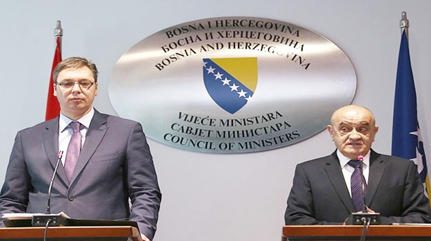 Sırbistan Başbakanından Bosna Hersek'e "tarihi ziyaret