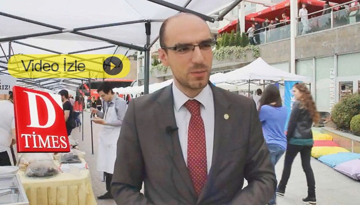 Şahin, firmalar burada öğrencilerimize staj ve istihdam imkanı sunuyorlar