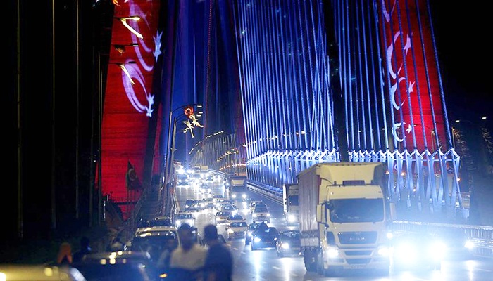 Yavuz Sultan Selim Köprüsü'nde araç geçişleri başladı