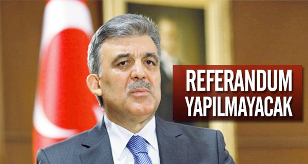 Cumhurbaşkanı iade etti