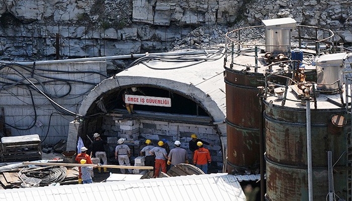 Maden ocağı tümüyle boşaltıldı