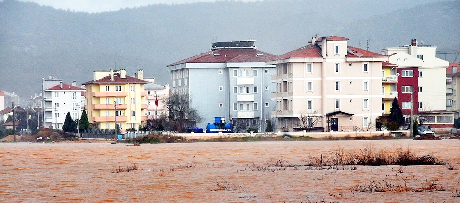 Muğla göl oldu