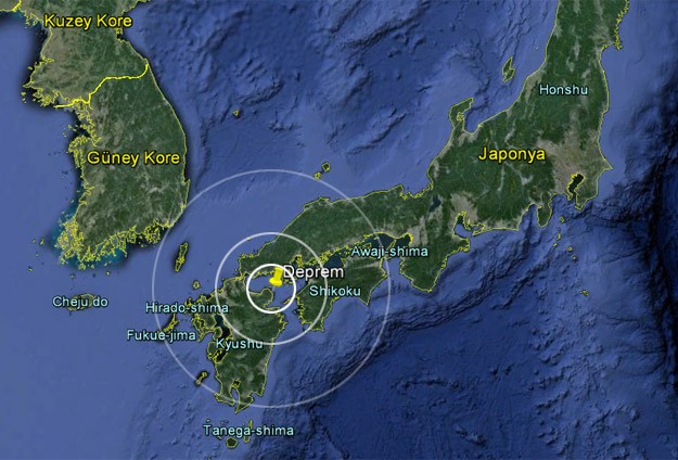 Japonya'da 6,3 büyüklüğünde deprem