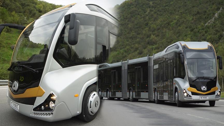 İstanbul'a 290 kişilik metrobüs