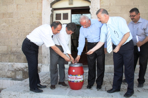 Camilerde atık pil toplanacak