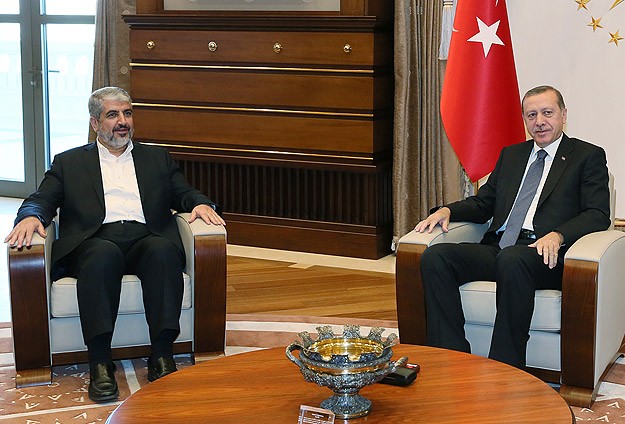 Cumhurbaşkanı Erdoğan Meşal'i kabul etti