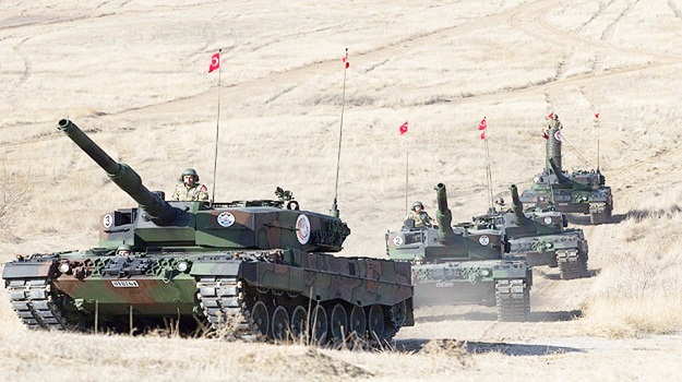 TSK'nın "dans eden" tankları