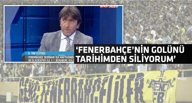 Rıdvan Dilmen'den ilginç Fenerbahçe yorumu