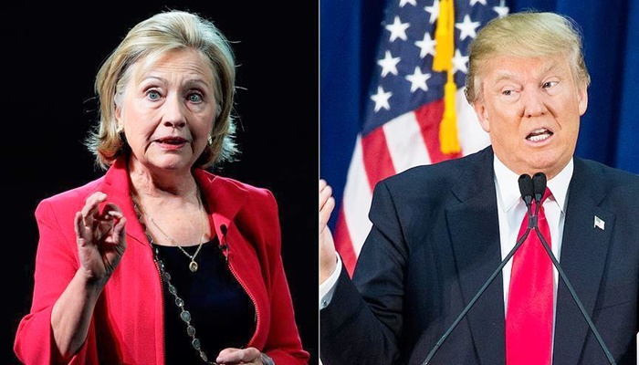 New York'taki ön seçimlerde zafer Clinton ve Trump'ın