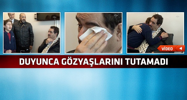 İbrahim Tatlıses'i ağlatan sürpriz