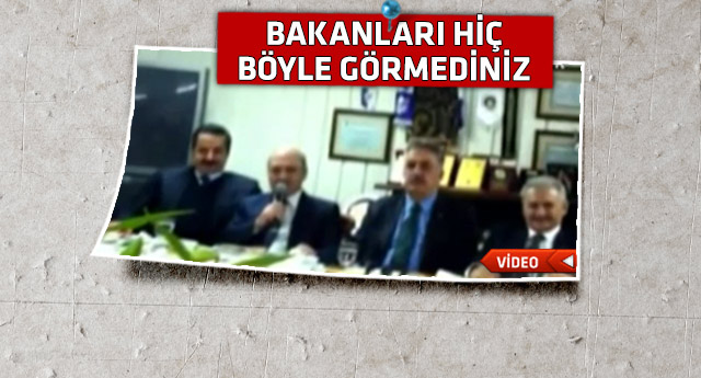 Bakanların gizli kamera görüntüleri ortaya çıktı!