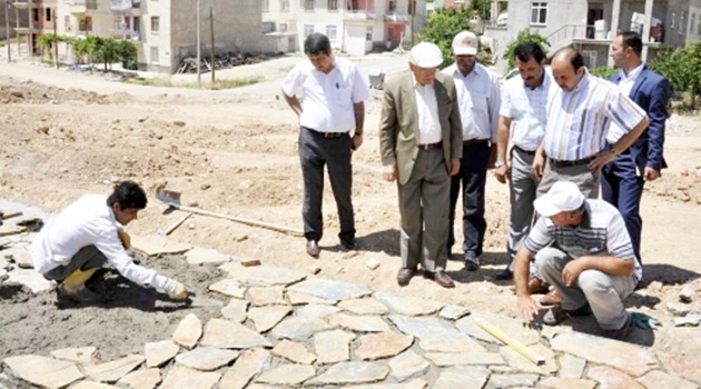 Güneş enerjisi ile aydınlanacak park yapılıyor