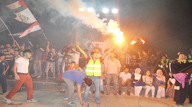 İstanbul'da katliam protesto edildi
