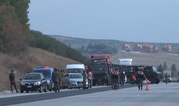Adana'da 'sır' dolu 5 TIR