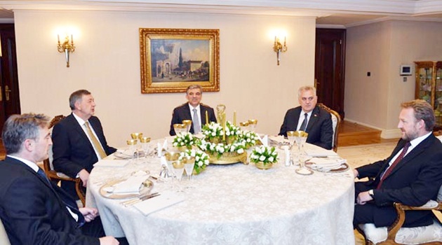 Köşkte 3'lü Balkan zirvesi