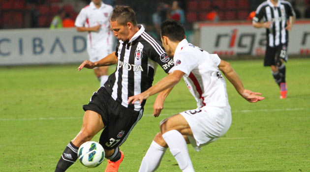 Gaziantepspor - Beşiktaş maçının özeti (3-2)