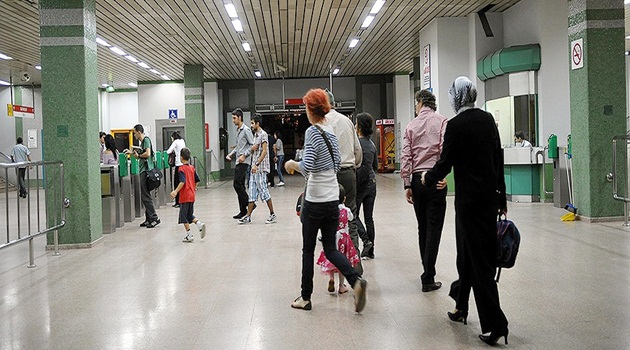 Ankara Metrosu'nda test sürüşü hazırlığı