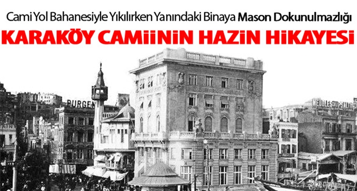 Karaköy Cami Efsanelerle Örtüldü