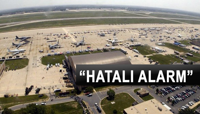 ABD'de hava üssüne silahlı saldırı alarmı