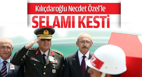Kılıçdaroğlu, komutanlarla selamı kesti