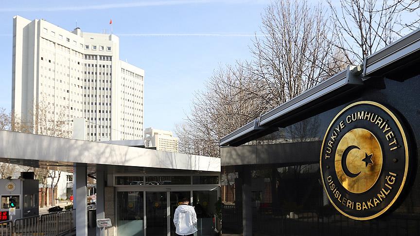 Türkiye'den ABD'ye 'tasarı' tepkisi