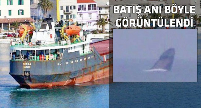 Zonguldak'ta gemi battı!