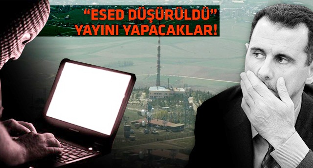 Suriye devlet televizyonun müthiş iddiası!