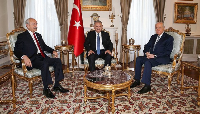Başbakanlık Konutu'nda liderler zirvesi