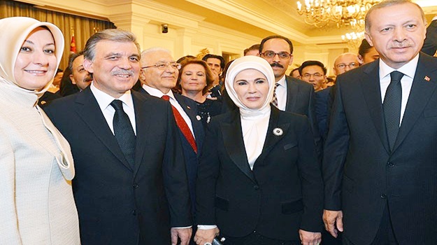 Gül'den devlet erkanına veda