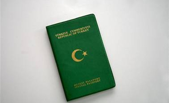 İş adamlarına yeşil pasaport