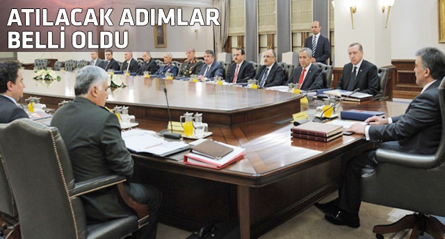 MGK'dan suriye açıklaması