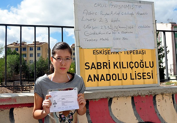Sınava gireceğiniz okul ya yerinde yoksa