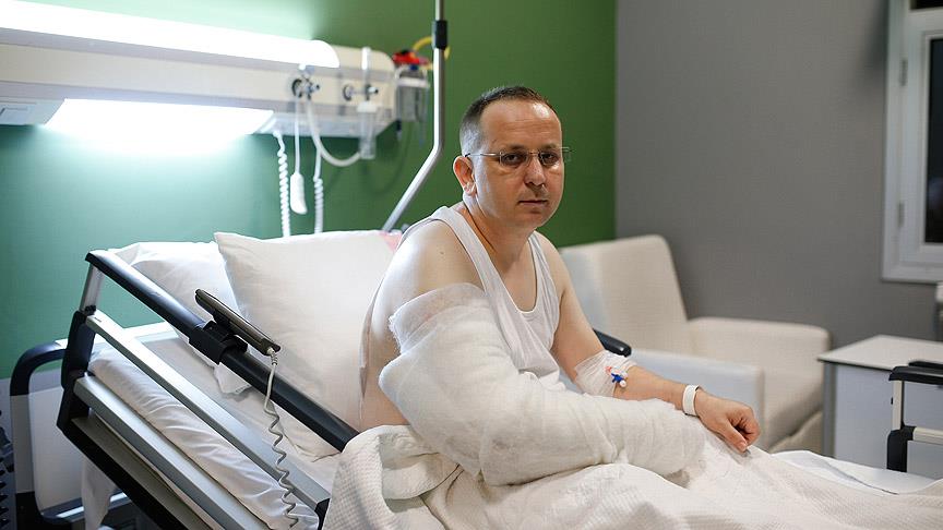 Durdurmaya çalıştığı 2 tank üzerinden geçti