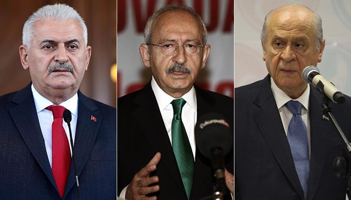 Başbakan Yıldırım, Kılıçdaroğlu ve Bahçeli ile bir araya gelecek
