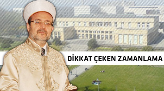 Diyanet İşleri Başkanı'nın katıldığı program için bomba ihbarı
