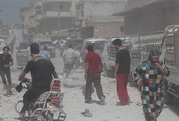 Halep'te 'klor gazlı saldırı' iddiası