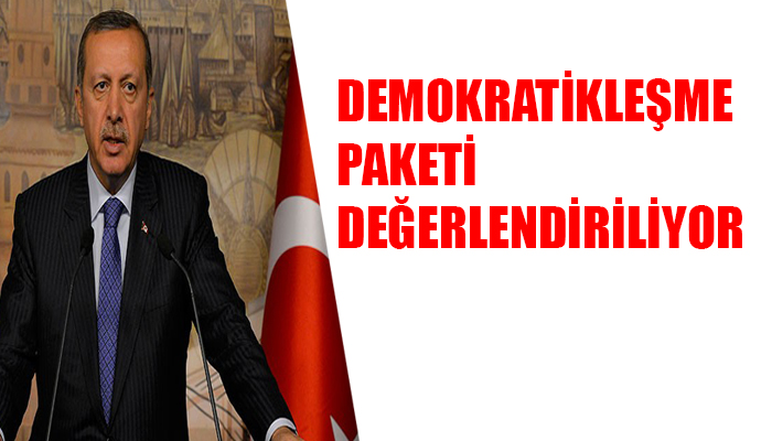 Demokratikleşme paketi değerlendirme toplantısı sona erdi