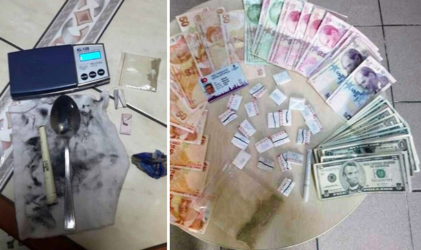 Halk otobüsü şoförü, zehir taciri çıktı