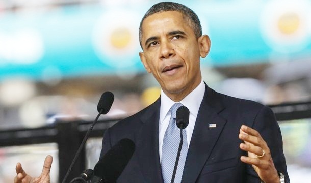 Mandela'nın cenaze töreninde Obama'ya alkış, Zuma'ya protesto
