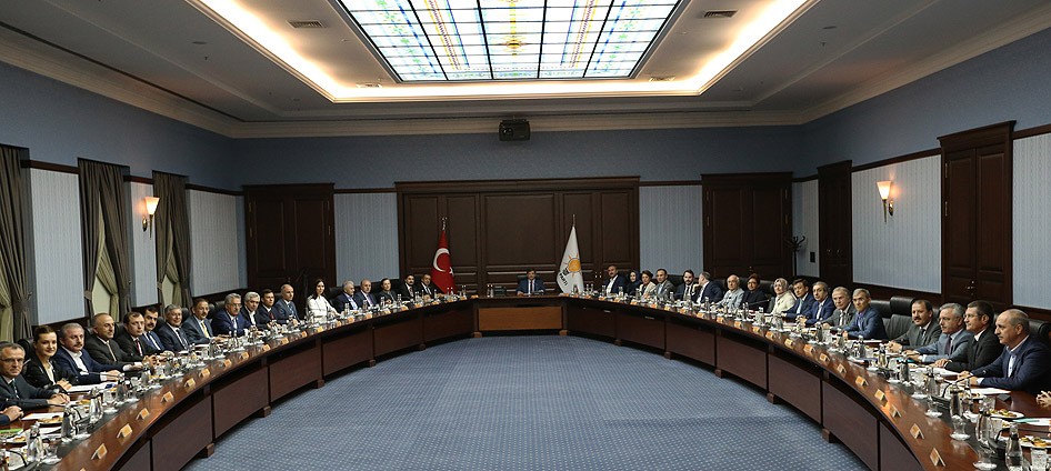 AK Parti MYK üyeleri belirlendi