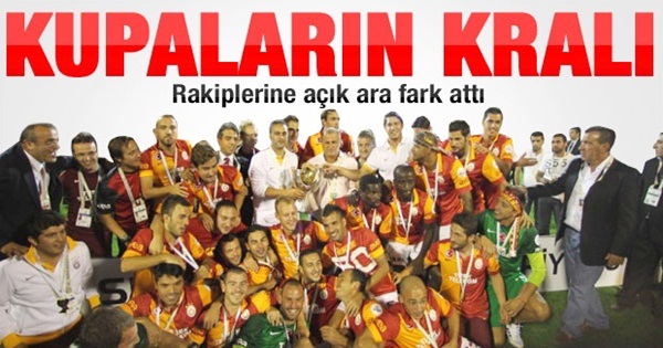 Galatasaray Süper Kupa'nın Sahibi Oldu