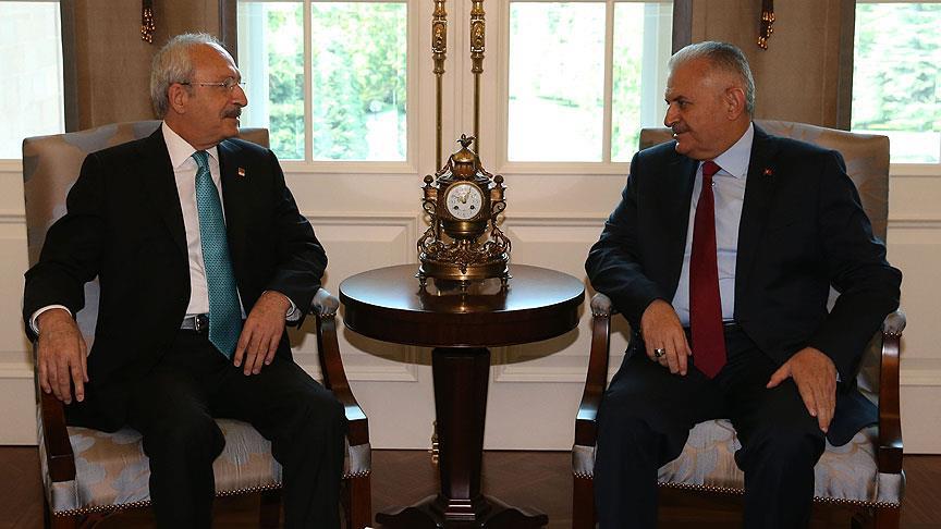 Yıldırım-Kılıçdaroğlu görüşmesi başladı