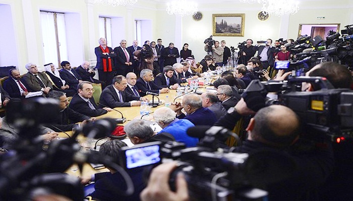 Moskova'da Suriye için toplandılar