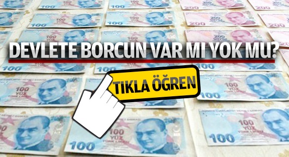 Gelir İdaresi Başkanlığı borç sorgulama