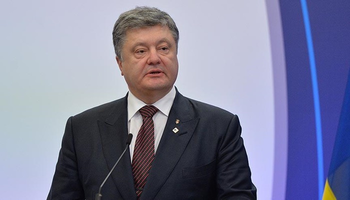 Poroşenko'dan Cumhurbaşkanı Erdoğan'a teşekkür