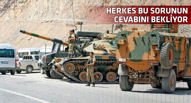 Teröristler ağır silahları bölgeye nasıl soktu?