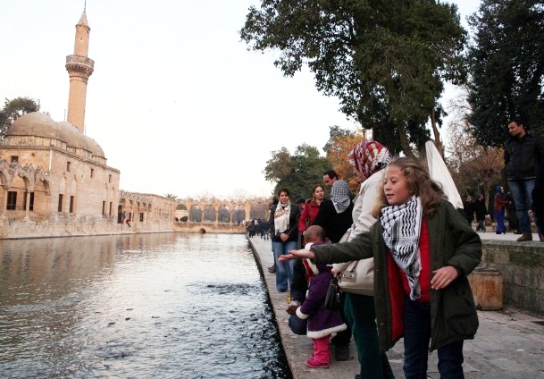 Filistinli cesur kız Şanlıurfa'da