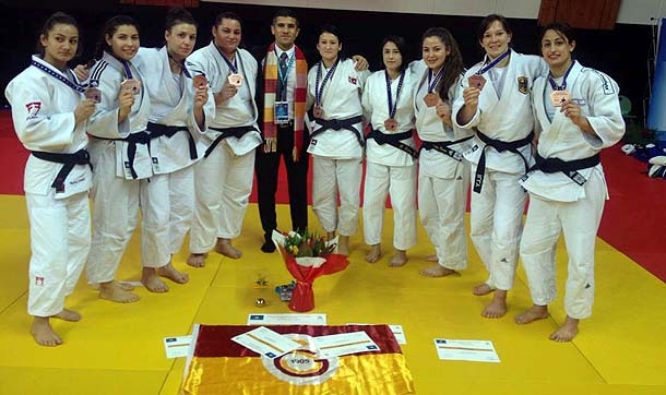 Galatasaray judoda Avrupa üçüncüsü oldu