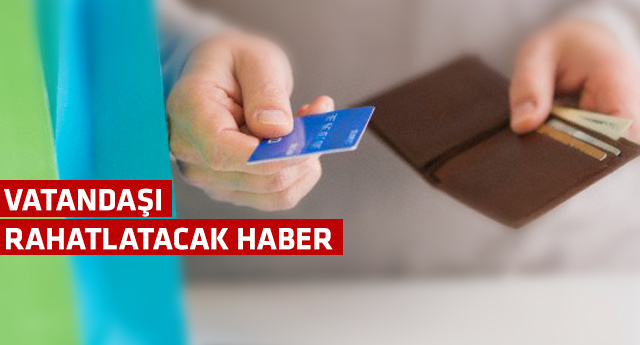 Kredi kartında büyük çile sona eriyor