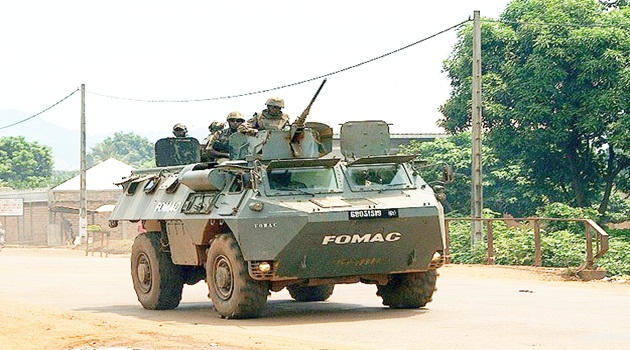Fransa Orta Afrika Cumhuriyeti'nde operasyonlara başladı